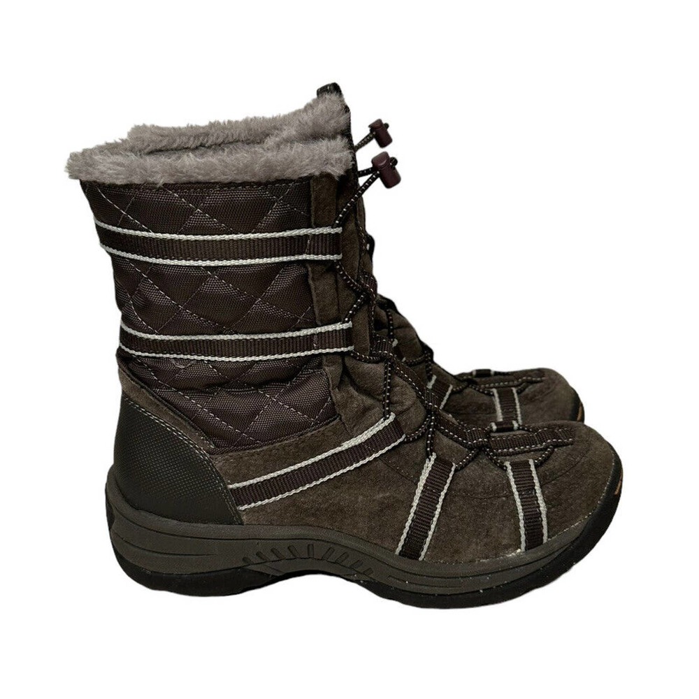 Bare Traps Radha Waterproof Womens Winter Boots Faux Fur Lined Size 6.5